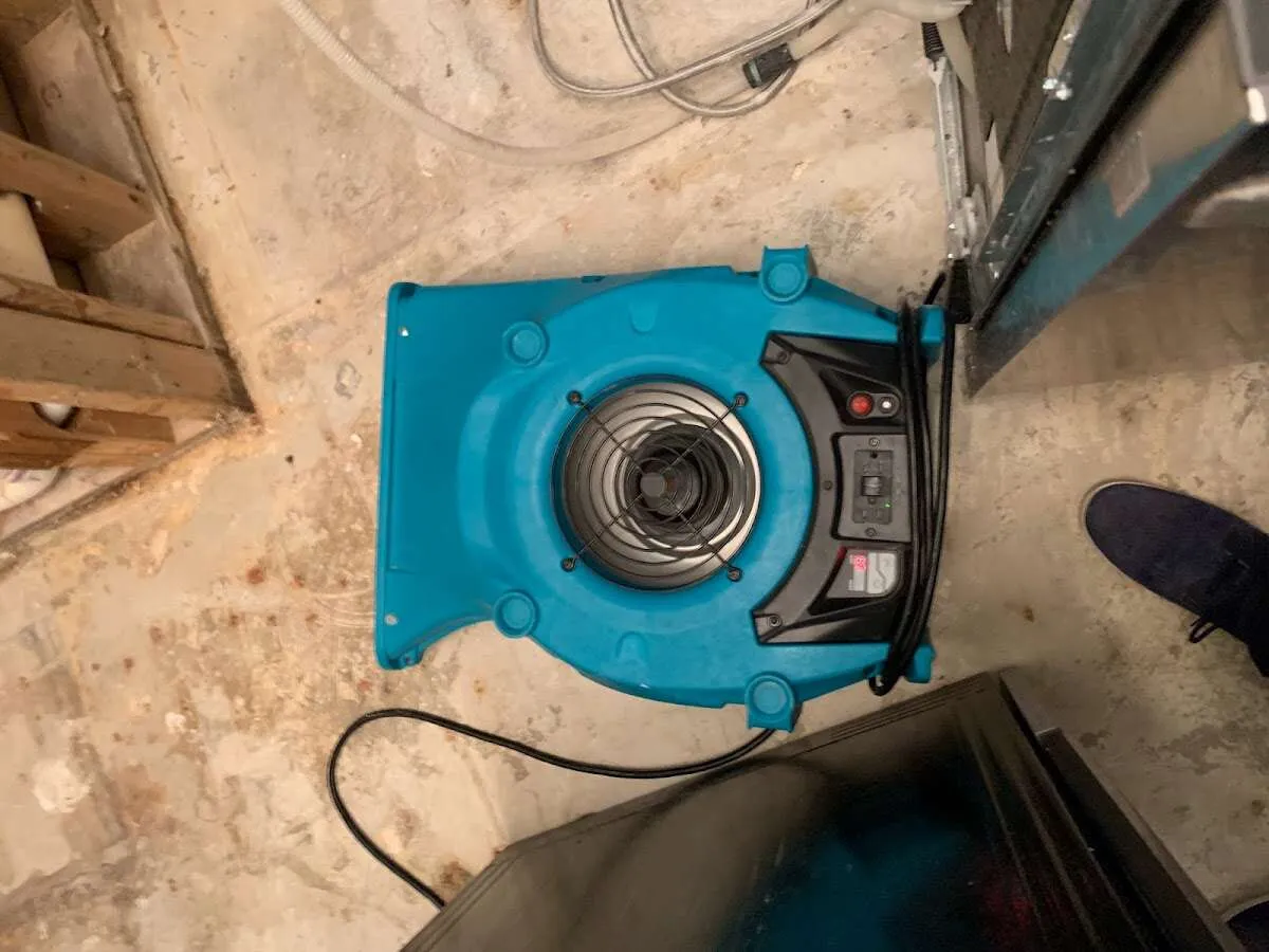 Air mover drying equipment for Mold Remediation & Removal in Portsmouth